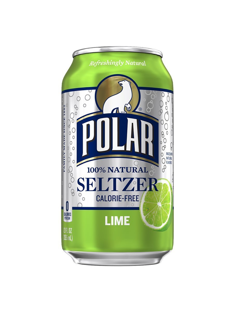Polar Raspberry Lime Seltzer 12oz cans 4/6pk Diet Soda
