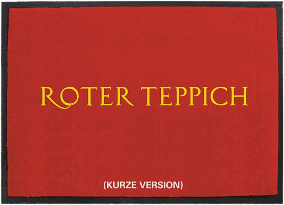 Amazon De Rannenberg Fussmatte Roter Teppich