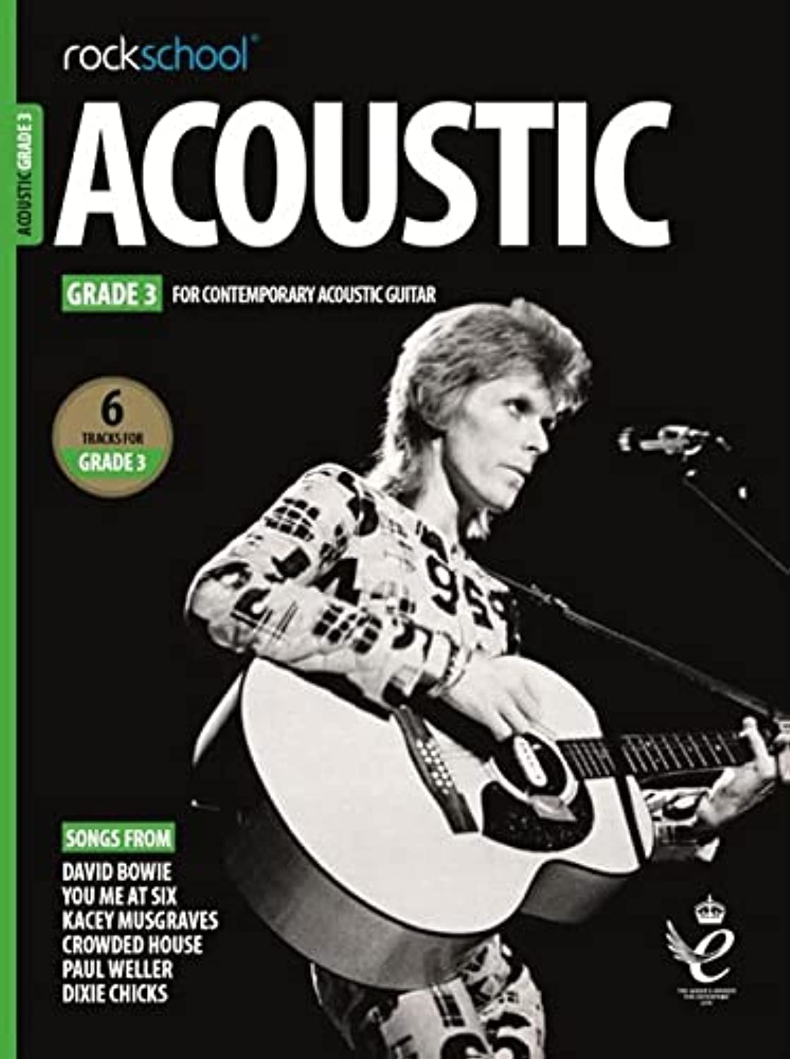 Rockschool - Acoustic Guitar Grade 3 | Sheet Music Book | 2019 Syllabus with Online Audio Access | Guitar Exam Preparation for Intermediate Player | Rock Pop and Contemporary Songs for Acoustic Guitar