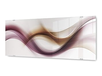 Wandtattoos Wandbilder Glasbild Wandbild Glx12581326317 Abstrakt Wirbel 125 X 50cm Mobel Wohnen Elin Pens Ac Id