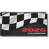 Formula Racing Calendar 2026 Gift for Formula Racing Fan 2026 Formula Desk Calendar