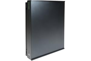 HIDEit Mounts X1X Wall Mount for Xbox One X - Made in USA Steel Mount for Xbox One X to Safely Store Your Xbox One X Near or 