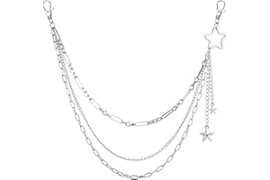 OOTSR Star Pants Chain Fashion Jeans Chain Body Chain for Women and Girls Belt Decor Gift for Girls