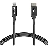 Amazon Basics Premium USB-C to Lightning Cable, MFi Certified Apple Charger for iPhone 12 (All Models), Phone 11 Pro/11 Pro M