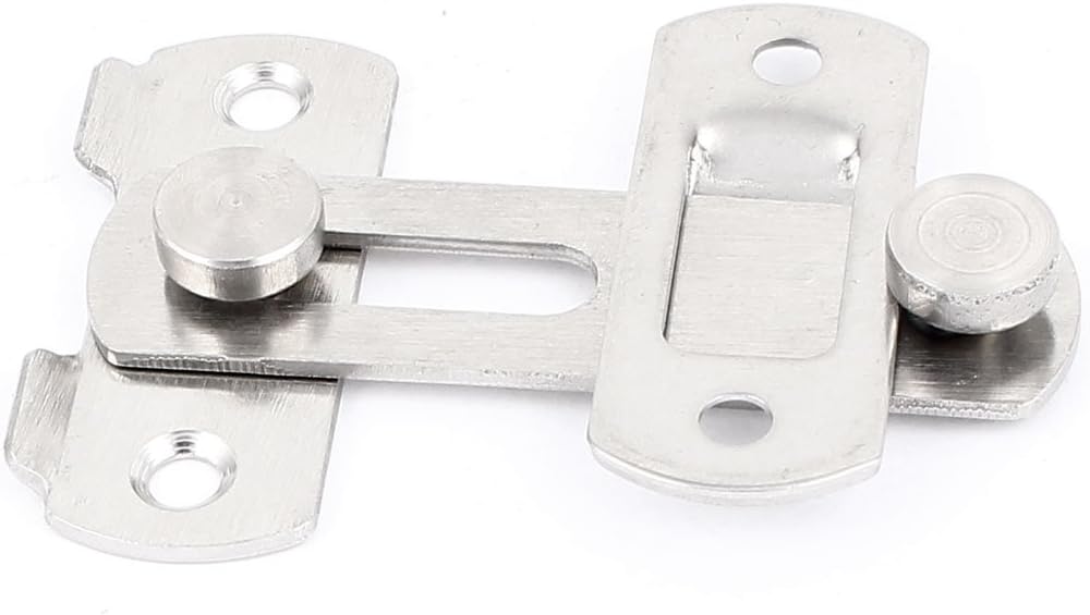 X-DREE Armario de la puerta Armario Pasador de metal Cierre de pestillo