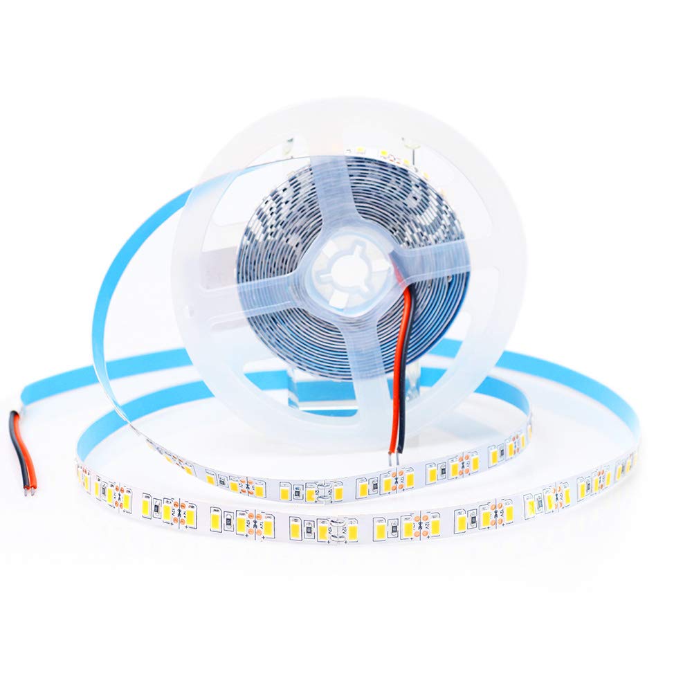 LED Strip Lights, 16.4ft Warm White LED Light Strip 5630 LED Tape Lights 600 LEDs, 2700-3000K,Color Changing LED Strip Lights for Home Lighting Kitchen Bed Flexible Strip Lights