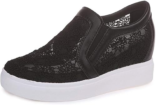 Amazon Trvelbett スニーカー インヒール スリッポン レディース シークレットシューズ 厚底 ビジュー 歩きやすい オシャレ 通気性 美脚 フラット 快適 プラットフォーム 身長アップ ハイカット 通学 通勤 柔らかい 革靴 カジュアル Trvelbett スニーカー