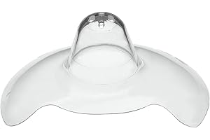 Medela Contact Nipple Shield for Breastfeeding, Large 24mm Nippleshield, for Latch Difficulties or Flat or Inverted Nipples, Made Without BPA
