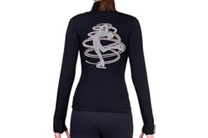 NY2 SPORTSWEAR Figure Skating Polartec Polar Fleece Jacket with Rhinestones JR230MIX - Child Sizes