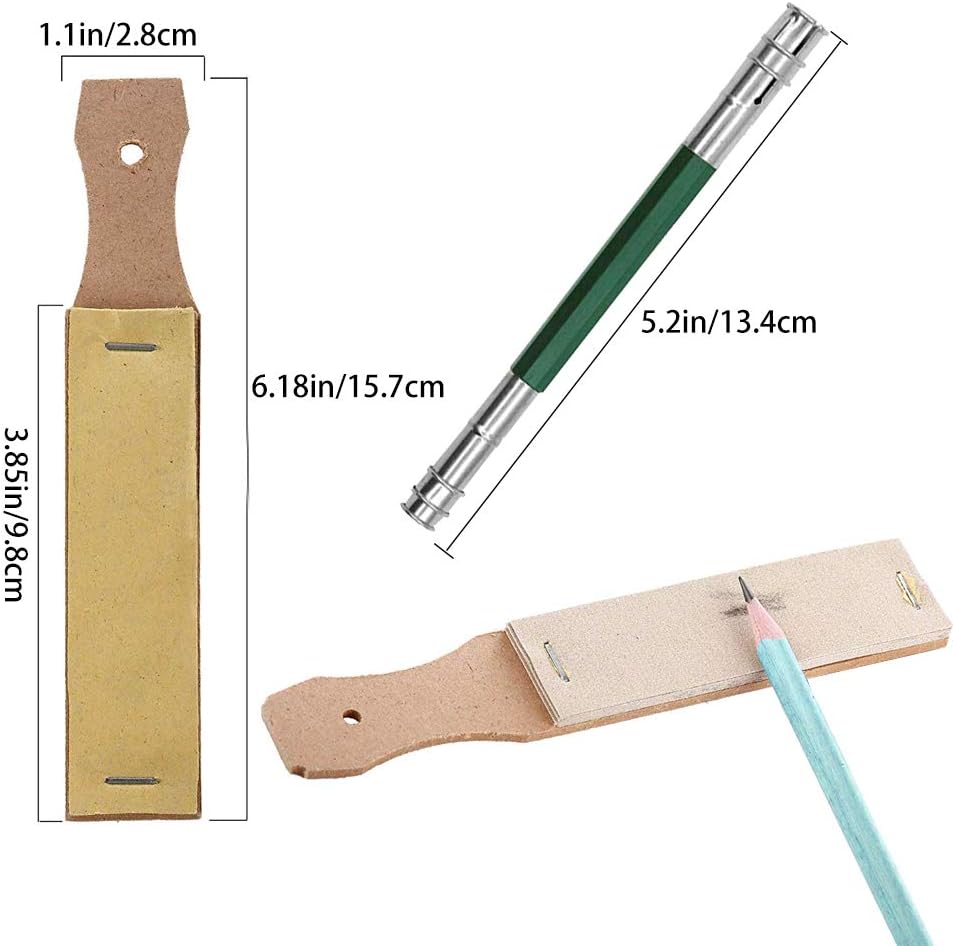 HO2NLE 25 Pcs Artist Blending Tools Pastel Tools for Art Blenders Set