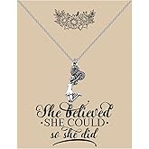 Lywjyb Birdgot Cheer Charm Bracelet Cheerleader Jewelry Cheer Gift Cheerleading Coach Gift (cheer card ne)