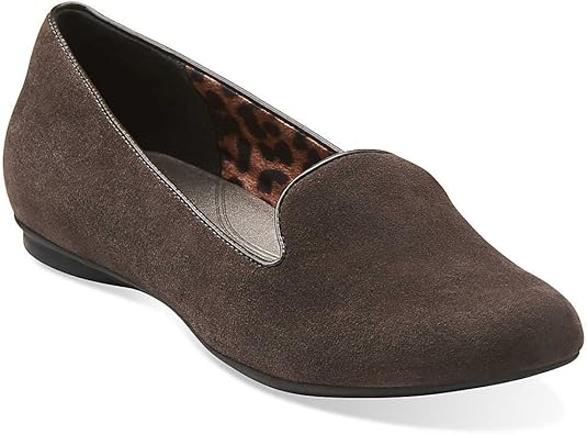 woven suede flats by clarks