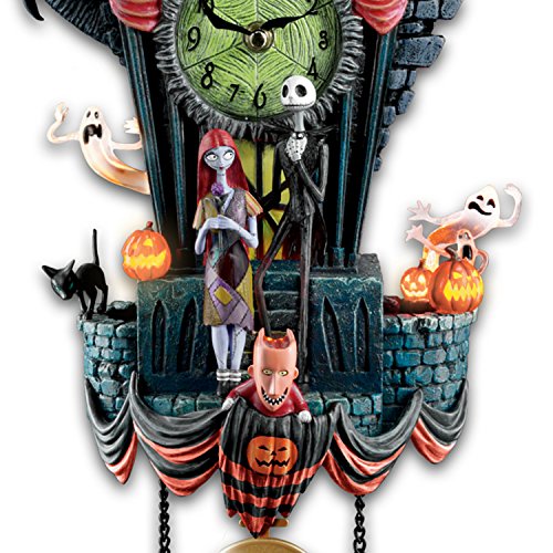 The Bradford Exchange Cuckoo Clock Tim Burton's The Nightmare Before