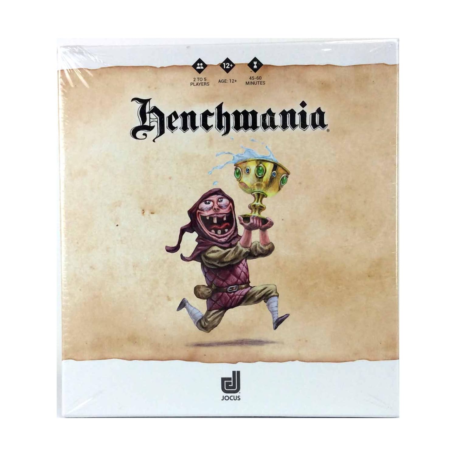 Jocus Henchmania - 1st Edition 2016 | Board Game | Card Game | from 14 Years | 2 to 5 Players | 45 to 90 Min | English