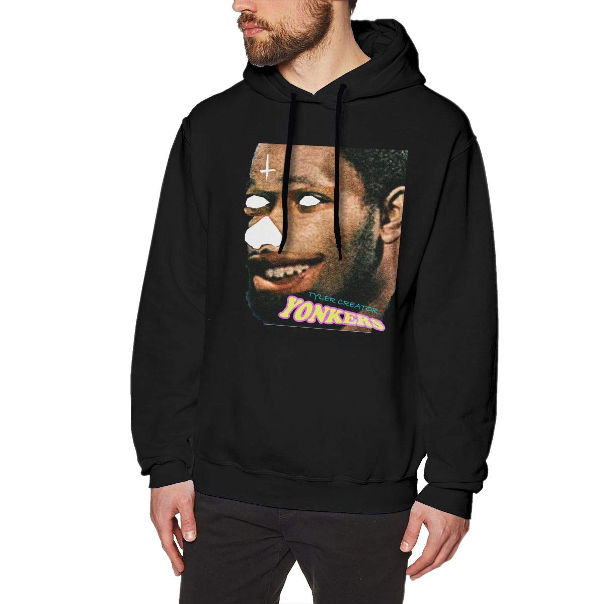 Tyler The Creator Yonkers Single S Casual Hooded Black | Kitilan