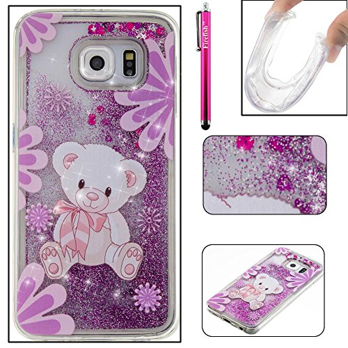 Galaxy s6 case, firefish slim dynamic flowing [anti-sli…