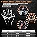 OMERIL Gym Gloves, Breathable Workout Gloves with Wrist Support.5MM Palm Pad, Sheepskin Leather for Hand Protection, Anti-Slip Fitness Gloves for Weight Lifting Cross Training Pull Ups (Men and Women)