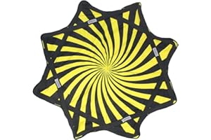 Zeekio Mougee Star - Flow Star - Juggling and Skill Toy (Bumble (Black and Yellow))
