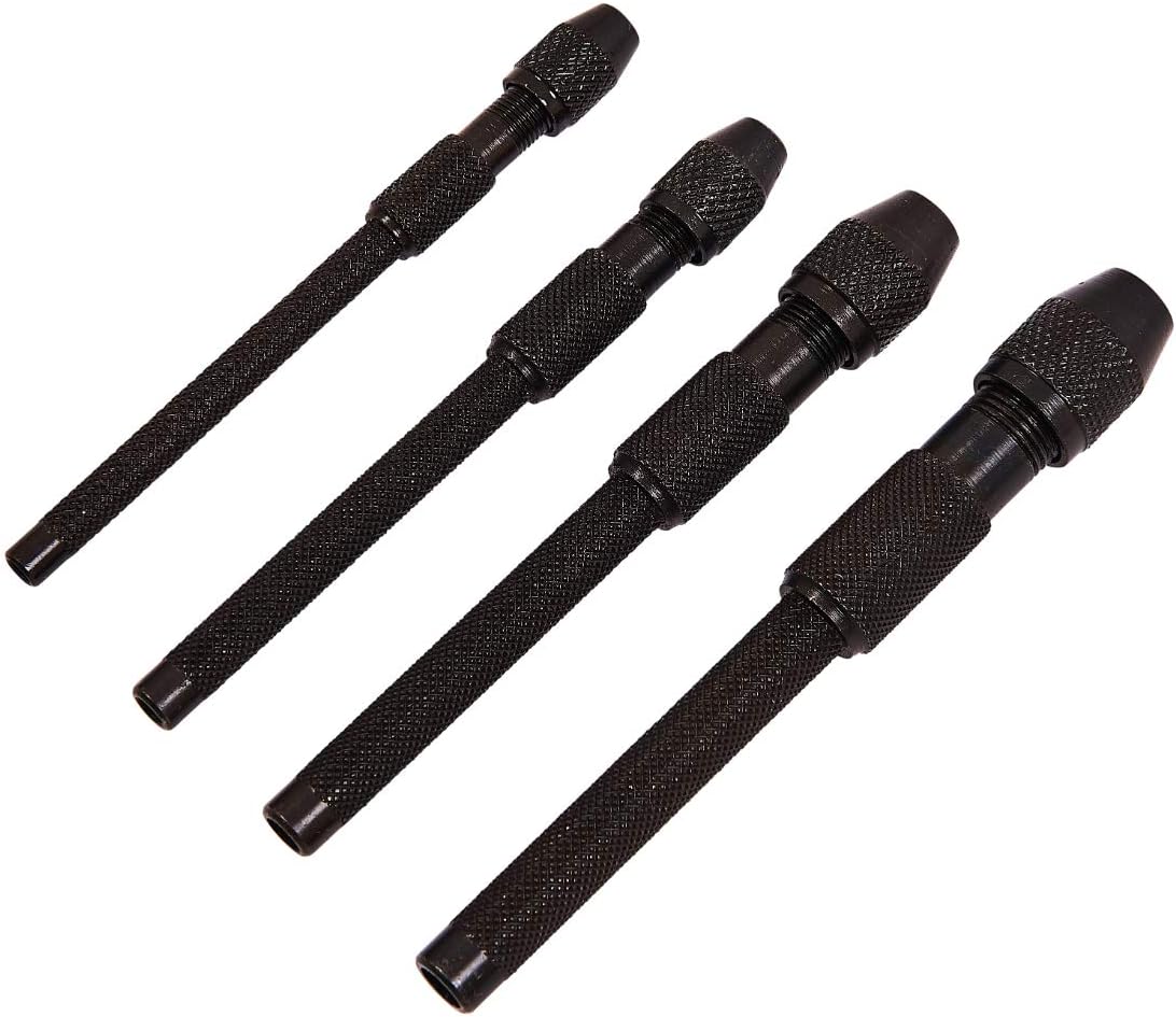 Amtech R0281 4 Piece pin vice Set, Transparent - Image 3