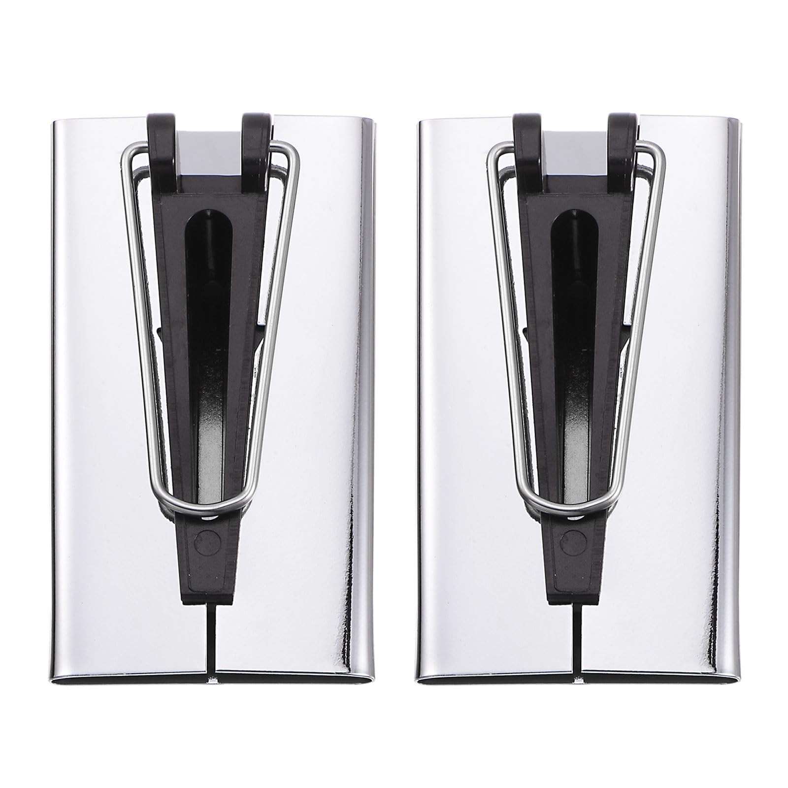 uxcell 2pcs Bias Tape Maker Kit 50mm Single and Double Fold Fabric Bias Binding Maker Sew Tool for Fabric Quilting Sewing Crafting DIY, Black