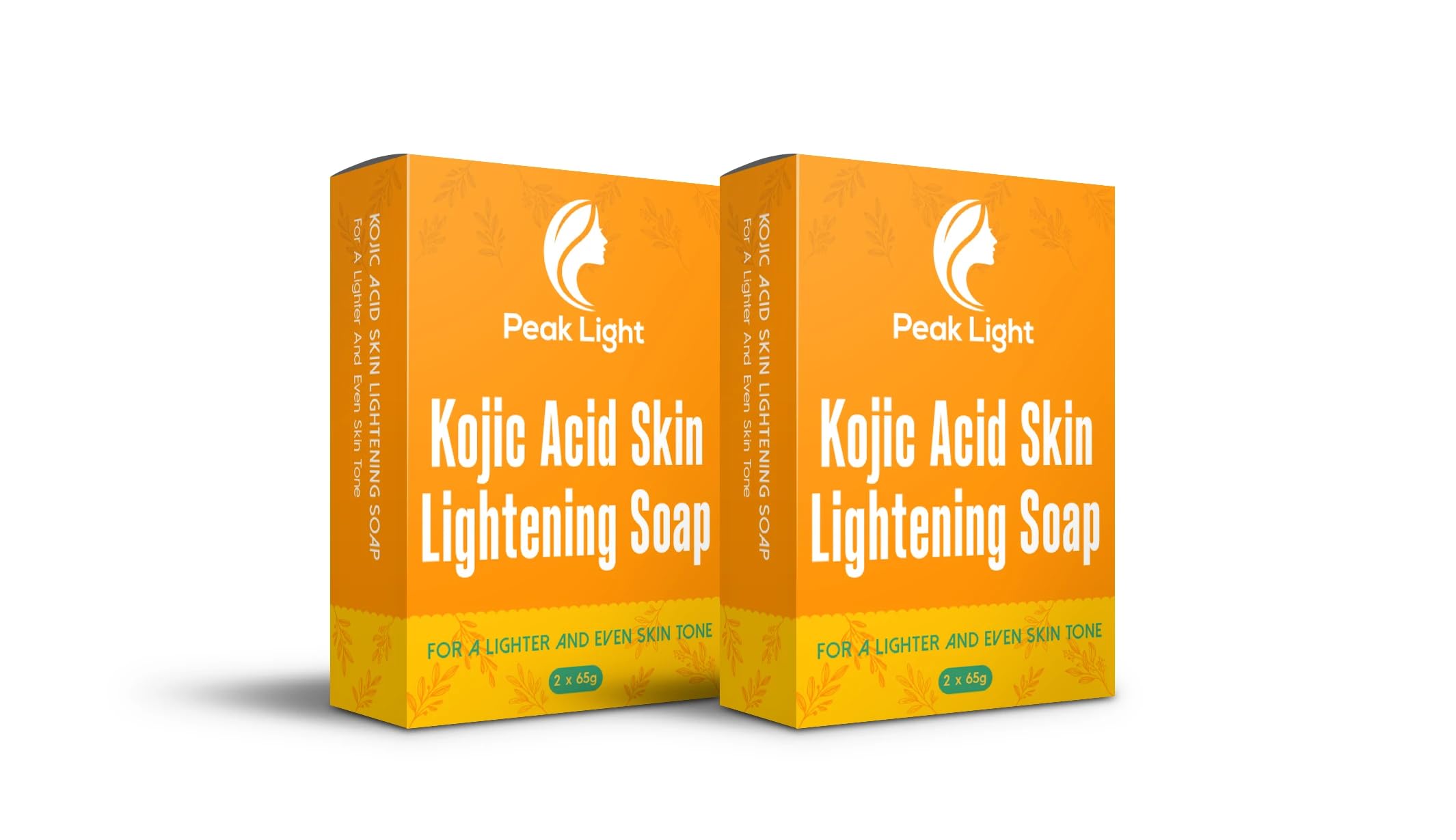 4 x 65G Peak Light Kojic Acid Skin Lightning Soap–Targets Dark Spots–Gently heals acne impurities and eliminates red spots and scars– Highest Grade of Pure Soap(3)