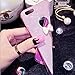 Iphone 6 cases,I-Fashion 3D Cute Bling Glitter Rubber Case with Sparkly Crystal Rhinestones bow knot pearls pendant Charms for iphone 6/6s Champagne Gold