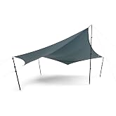 Thule Starset Tarp Accessory - Add shelter to Your Campsite - Versatile 4-Pole Setup - 200D Oxford Polyester - Includes Carrying case