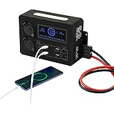 Hopuers 12‑24V Mini Power Distribution Box, 12‑Port Hub with 4 Anderson, 6 USB (PD/QC3.0) &amp; 2 DC Sockets, Portable Plug‑and‑Play Power Box for Camper Van Motorhome RV Yach