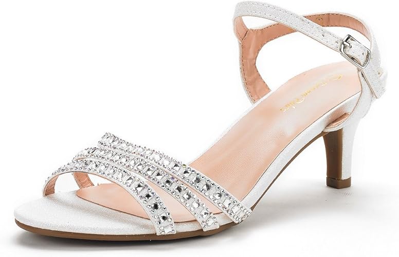 nina rhinestone heels