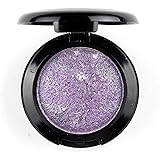 Mallofusa Single Color Baked Eye Shadow Powder Palette in Shimmer 12 Metallic Colors Optional (Rose Purple)