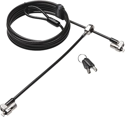 Kensington MicroSaver 2.0 Twin Keyed Lock with Pivot Hinge