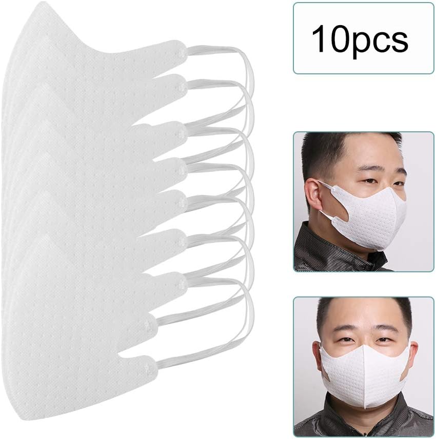 ShangSky N93 Dust Mask,Anti-Pollution Facial Mouth Cover,4 Layer Activated Carbon Air Filter Face Masks Dust, Dustpoof Mouth Mask for PM2.5 Smoke Traffic Dust Fog Smog