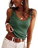Tankaneo Womens V Neck Tank Tops 2025 Sleeveless