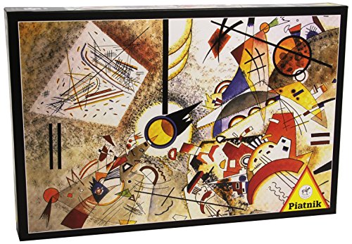 Piatnik Bustling Aquarelle 1000 Piece Wassily Kandinsky Jigsaw Puzzle
