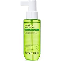 Scalp Hair Growth Serum Treatment - Korean Hair Regrowth Spray for Women and Men with Natural Ingredients to Hydrates Scalp f