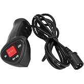 Klanata 3-Pin Winch Remote Control Kit, 9.2ft Cable for Off-Road Vehicles | electric winch controller with 2.8m / 9.2ft cable for compatible vehicle winch setups