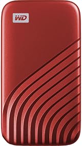 WD My Passport SSD 2TB Portable External SSD 1050MBs Red PC Mac Xbox PS view 4