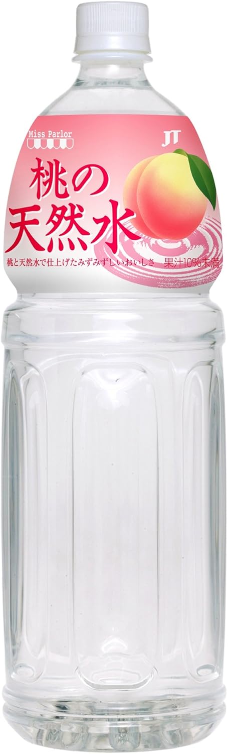 Amazon Jt 桃の天然水 1 5l 8本 Jt ジェイティー スポーツ飲料 通販