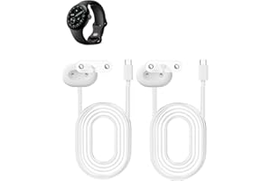 YAJOJO 2 Pack Charger Cable for Google Pixel Watch 4,Replacement Magnetic Charging Cable for Google Pixel Watch 4, Magnetic F