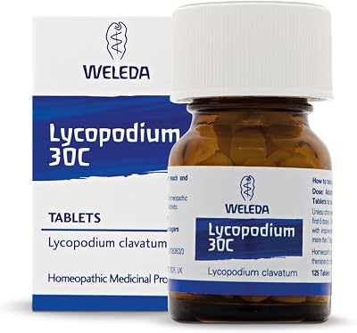 Weleda Lycopodium 30C 125 Tablets Homeopathic Pack