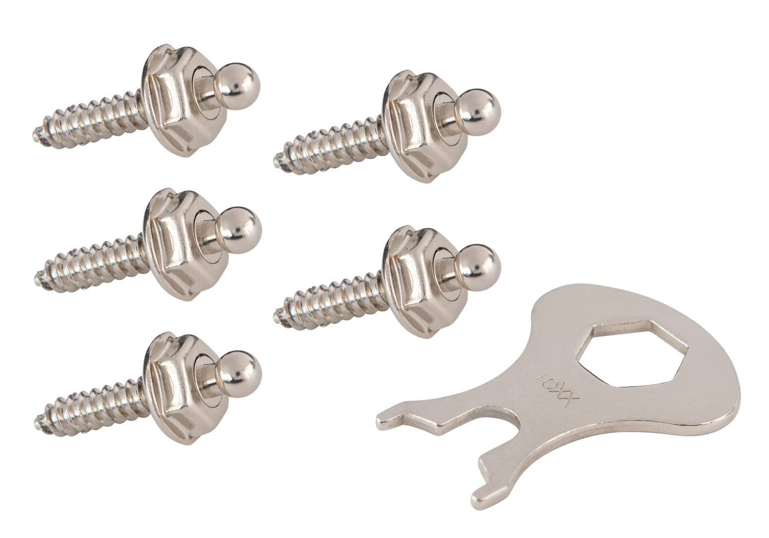 New Marine LOXX Base Parts 5 Pieces Tapping Screws 4.2 x 16 + Key