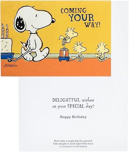 Postkarte A6 Snoopy Peanuts Von Modern Times Happy