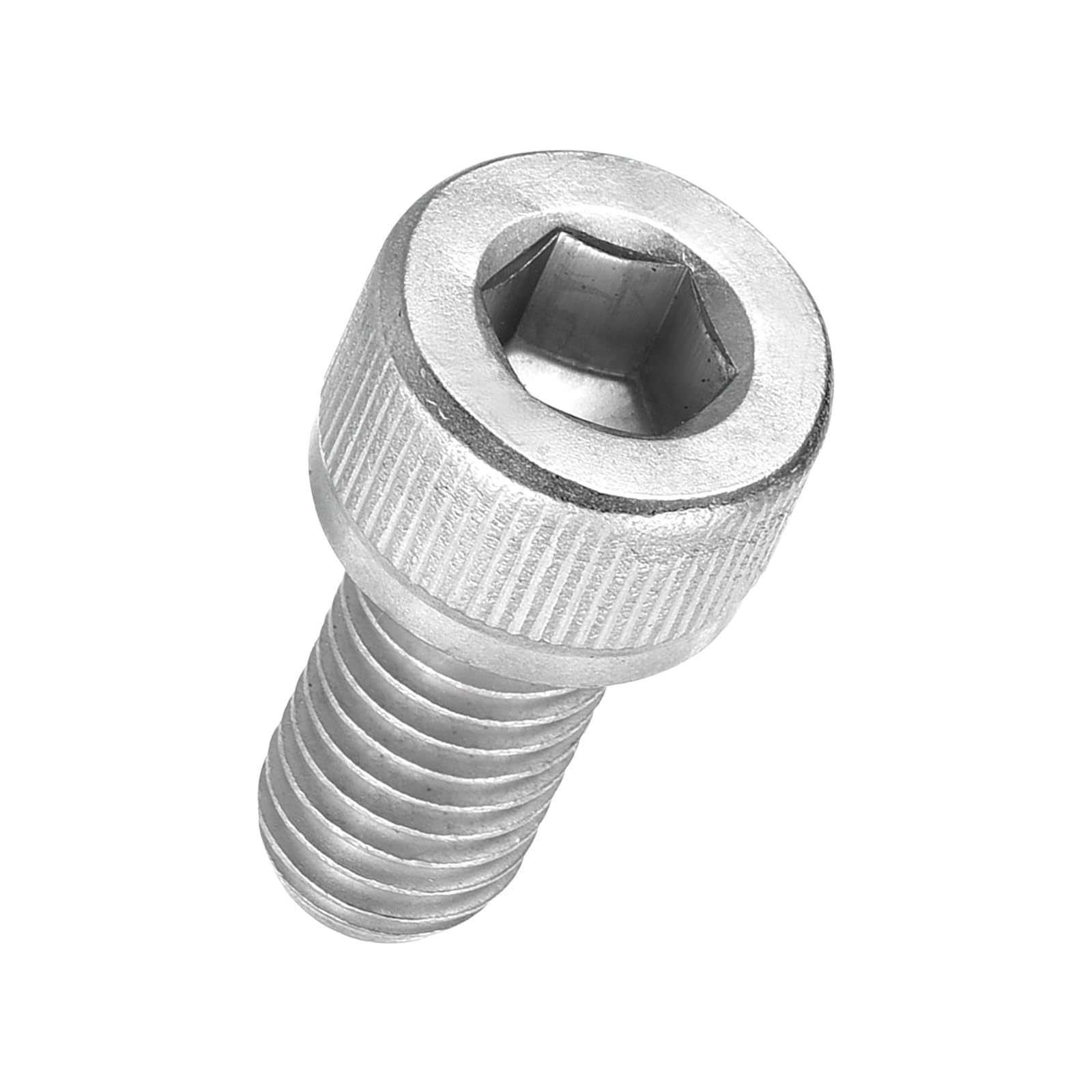 Kozelo 20pcs Socket Head Cap Screws - [M8-1.25 x 16mm] 304 Stainless Steel Allen Socket Drive for Electrical Motor 3D Printing Fan Engine Replacement Use, Silver — image 1