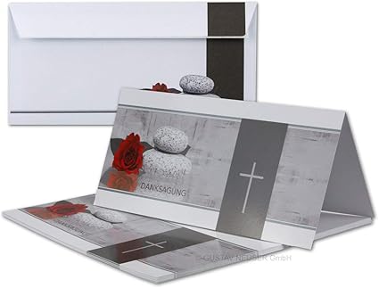 Set Lutto Biglietto Doppio Giorno Del Ringraziamento Lutto Con Buste Din Lungo 21 X 19 8 Cm Lucido Serie Mathilde Dl Bianco Amazon It Cancelleria E Prodotti Per Ufficio