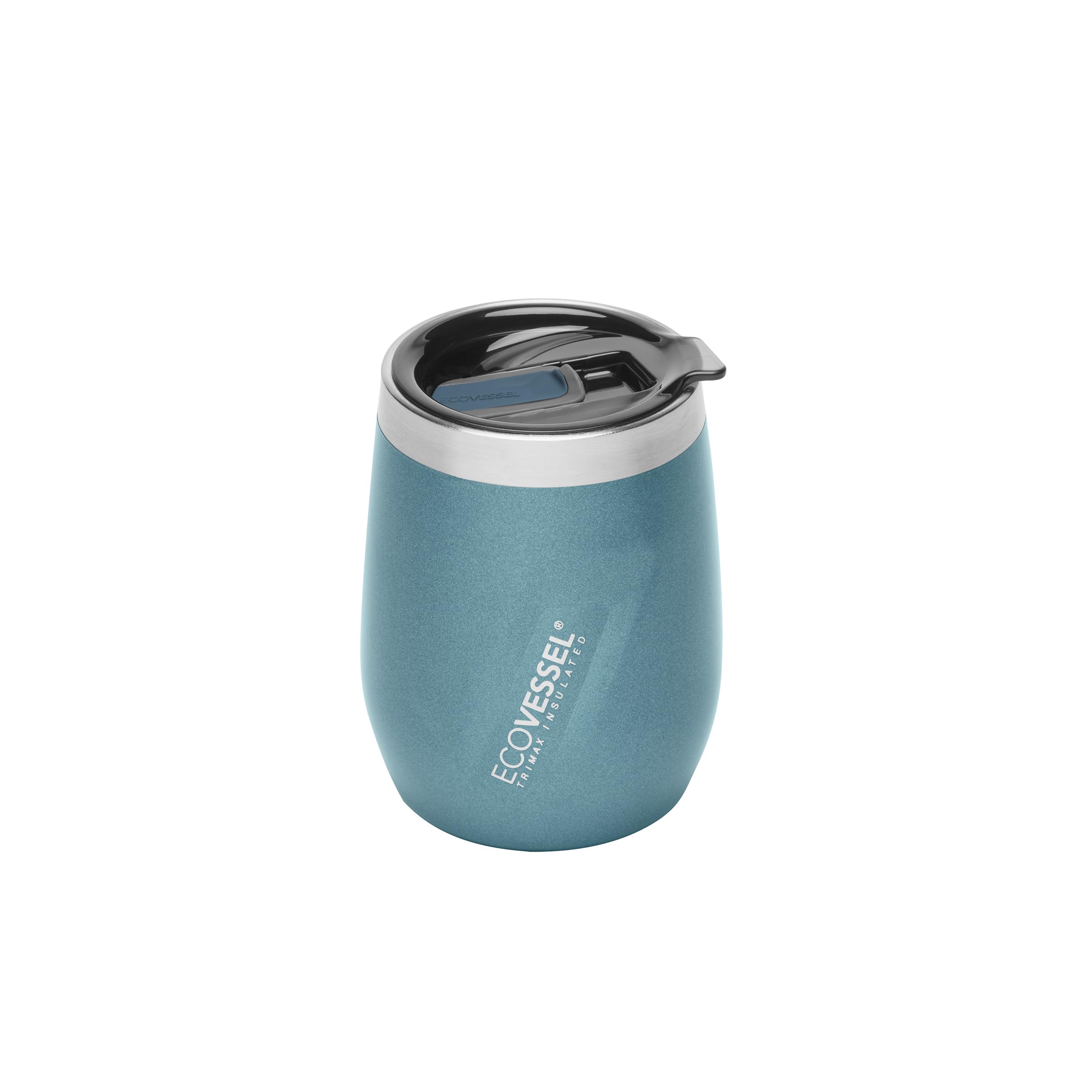 ECOVESSEL Port 296ml Triple Insulated Stainless Steel Hot or Cold Tumbler , Blue Moon