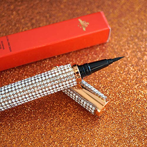 EDA LUXURY BEAUTY DIAMOND LIQUID EYELINER Ultimate Definition Ultra Precision Intense Black Sharp Rose Gold Perfect Cat Eye Makeup Pen Flawless Long Lasting Waterproof Vegan 2 EDA LUXURY BEAUTY DIAMOND LIQUID EYELINER Ultimate Definition Ultra Precision Intense Black Sharp Rose Gold Perfect Cat Eye Makeup Pen Flawless Long Lasting Waterproof Vegan