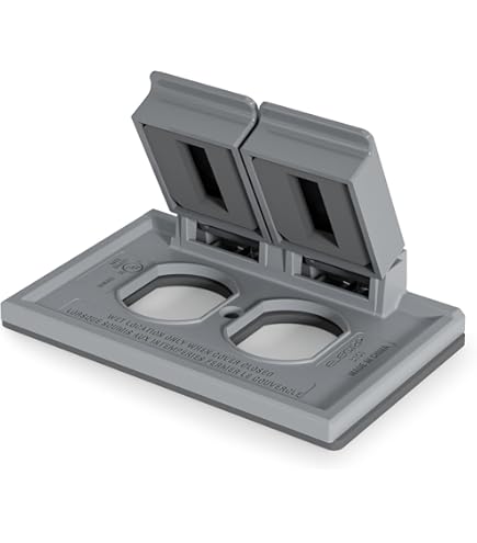 THOMAS & BETTS/CARLON E98DHGN-CAR Lamson Carlon Duplex Receptacle