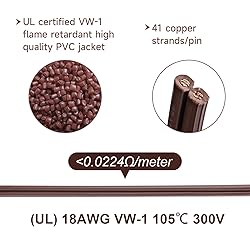 Erlandens SPT-1 Wire 100 Feet 18/2 Wire UL Listed