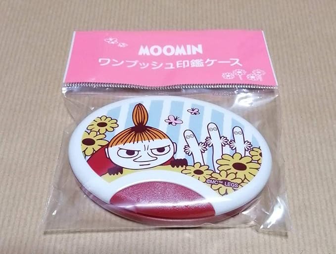 Amazon Co Jp 郵便局 ムーミン リトルミィ ワンプッシュ印鑑ケース ホビー