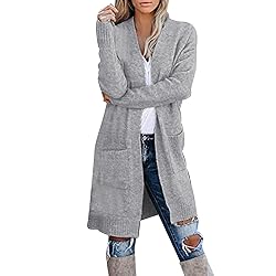 ADJHDFH Women'S Pullover Sweaters Open Cardigan